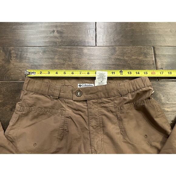 Columbia Womens Brown Convertible Hiking Pants Size 10 AL8238 - Picture 8 of 9